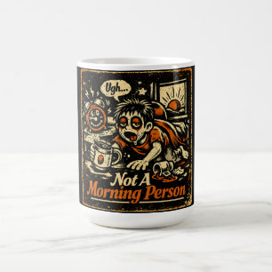 Caneca De Café Não Sou uma Pessoa Matutina – Humor Anti-Manhã