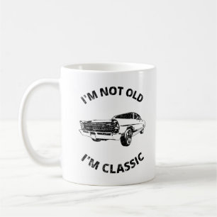 Caneca De Café Não sou velho, sou clássico