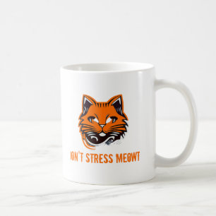 Caneca De Café Não Stress Meowt