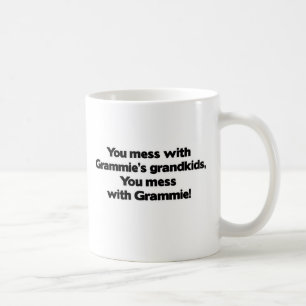 Caneca De Café Não suje com netos de Grammie