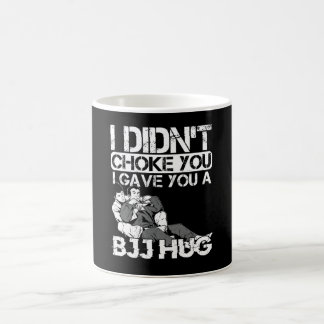 Caneca De Café Não te sufocou a BJJ Hug Jiu Jitsu MMA