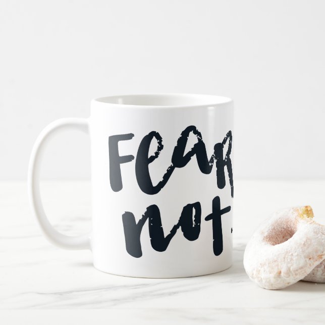 Caneca De Café Não tema (Com Donut)