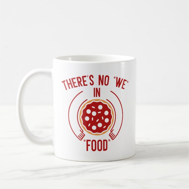 Caneca De Café Não temos na Comida (Esquerda)