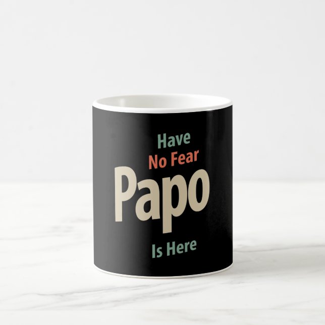 Caneca De Café Não Tenha Medo Que Papo Está Aqui | Padre Gift (Centro)