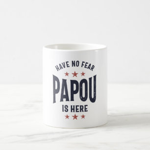 Caneca De Café Não Tenha Medo Que Papou Esteja Aqui Padre Vovô