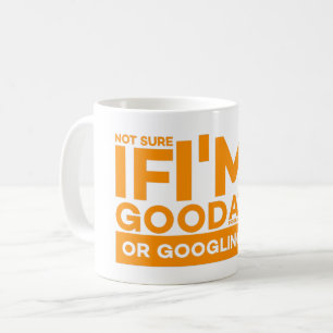 CANECA DE CAFÉ NÃO TENHO CERTEZA DE QUE SOU BOM EM PROGRAMAÇÃO OU