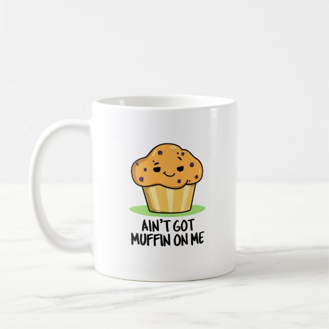 Caneca De Café Não tenho muffin em mim, chupa chata (Esquerda)