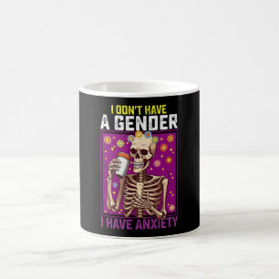 Caneca De Café Não Tenho Um Gênero Eu Tenho Ansiedade Não Binário