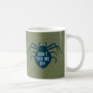 Caneca De Café Não tiquetaqueia eu fora