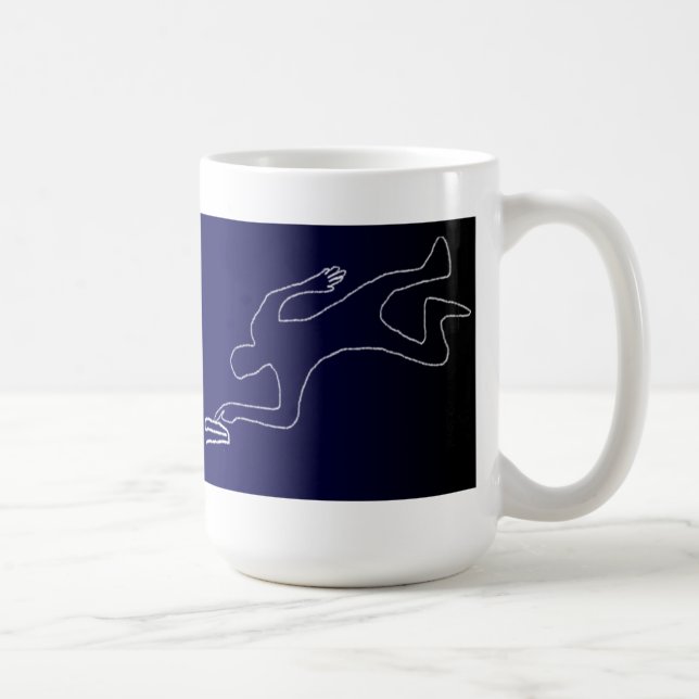 Caneca De Café Não toque em coisas em minha mesa! (Direita)