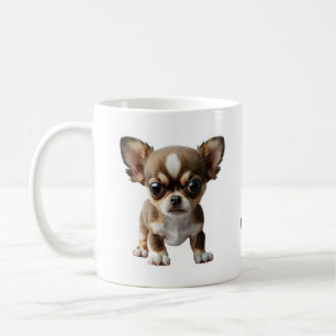 Caneca De Café Não toque no meu café! Engraçado Chihuahua Coffee 