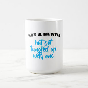 Caneca De Café Não um Newfie mas obtem Tangled acima com um humo