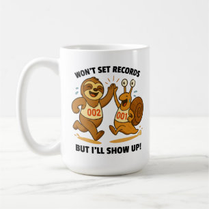Caneca De Café Não Vai Quebrar Recordes – Equipe de Corrida de Pr
