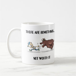 Caneca De Café Não vale a pena Camisa-T