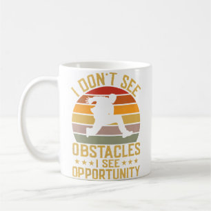 Caneca De Café Não Vejo Obstáculos Vejo Oportunidade Parkour Tr