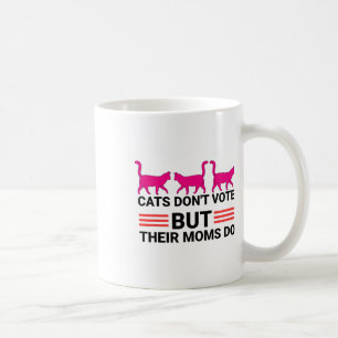 Caneca De Café Não vote, mas suas Mães de Kamala Harris 2024 Ca