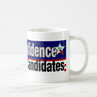 Caneca De Café Não vote nenhuma confiança