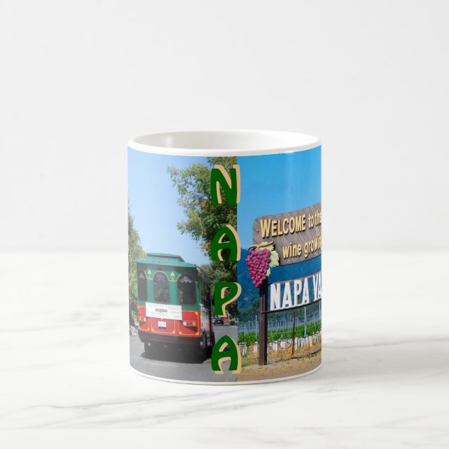 Caneca De Café Napa Vlley Califórnia (Centro)