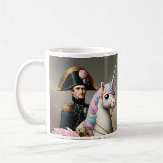 Caneca De Café Napoleão e Kawaii Unicorn Mug