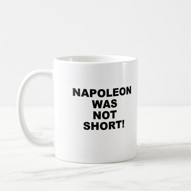 Caneca De Café Napoleão Short Mug (Esquerda)