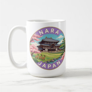 Caneca De Café Nara Japão Viagem Todai Ji