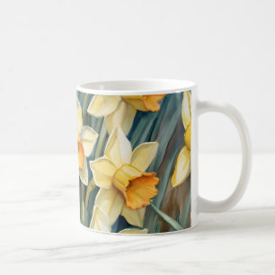 Caneca De Café Narcisos da Primavera