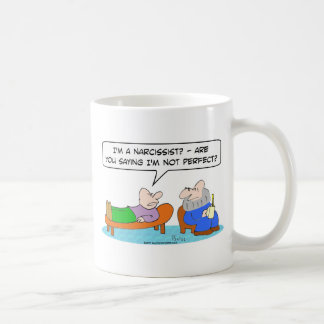 Caneca De Café narcissist do psiquiatra nao perfeito