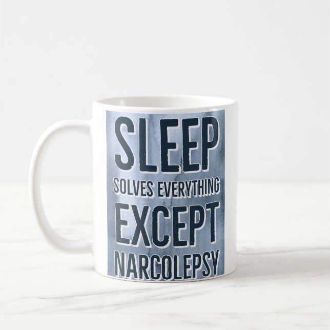 Caneca De Café Narcolepsia Café Mug (Esquerda)