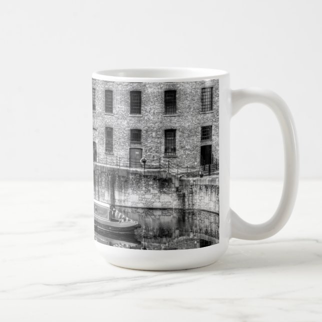 Caneca De Café Narrowboat Albert Dock (Direita)
