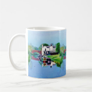CANECA DE CAFÉ NARROWBOATS UK