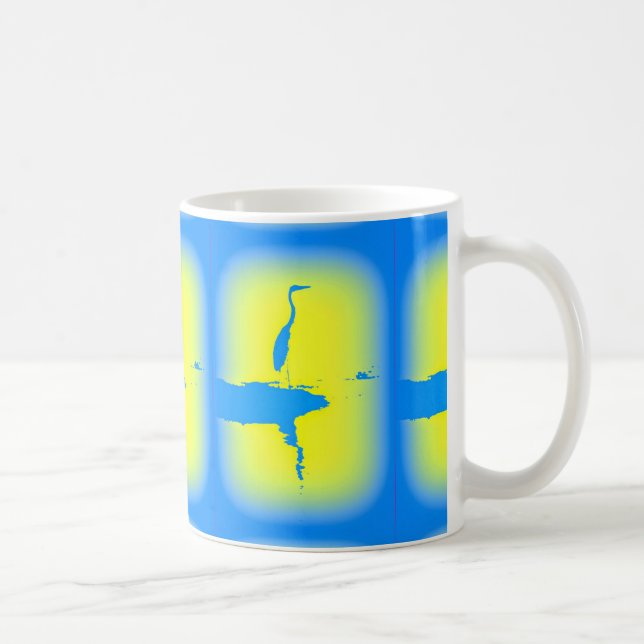Caneca De Café nascente azul (Direita)