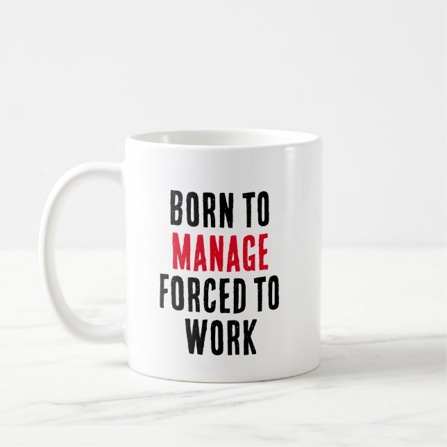 Caneca De Café Nascer A Trabalhar Forçado A Engenheiro (Esquerda)