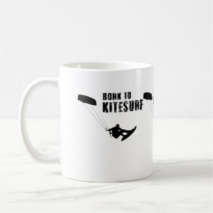 CANECA DE CAFÉ NASCER AO KITESURF