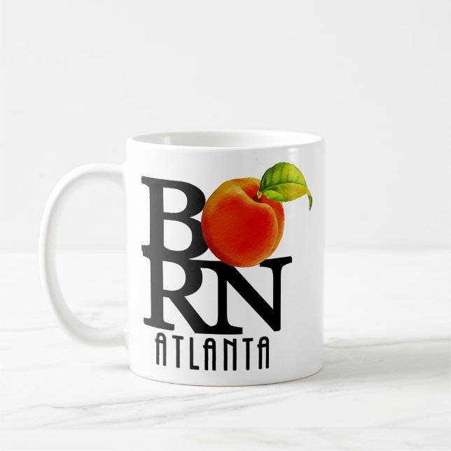 Caneca De Café NASCER Atlanta Georgia 11oz (Esquerda)