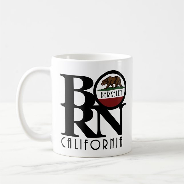 Caneca De Café NASCER Berkeley California 11oz (Esquerda)