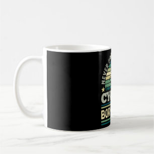 Caneca De Café Nascer ciclista em 1950 Bicicleta de Ciclo de Aniv