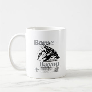Caneca De Café Nascer clássico no Bayou Cajun Vibes