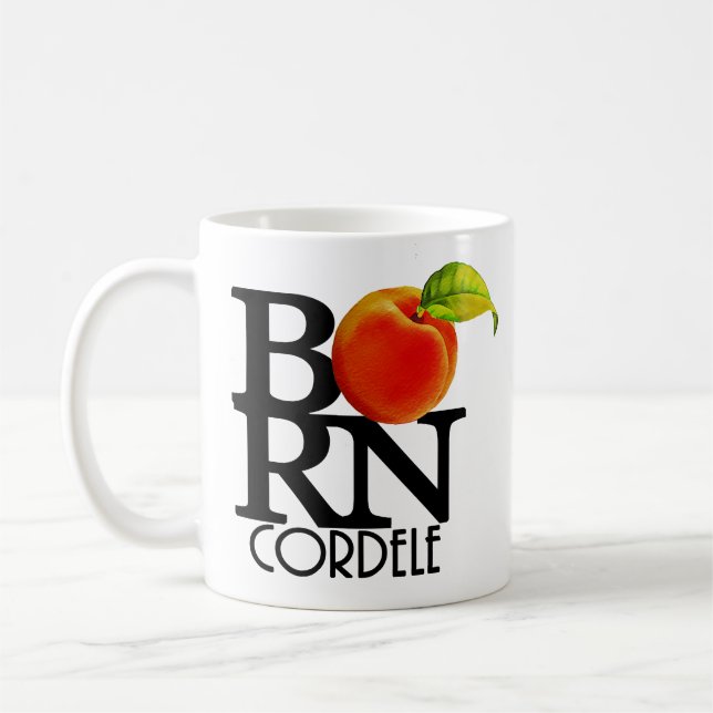 Caneca De Café NASCER Cordele Georgia 11oz (Esquerda)