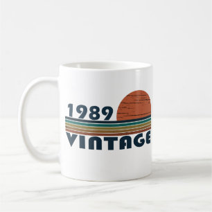 Caneca De Café Nascer de aniversário de 1989