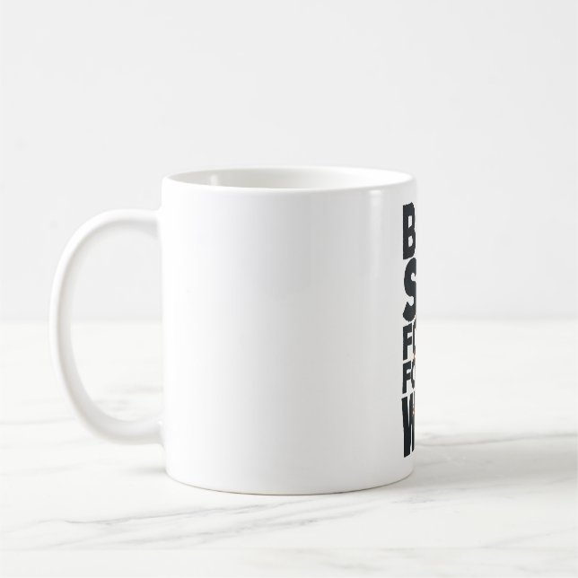 Caneca De Café nascer de ficar calado forçado a trabalhar (Esquerda)