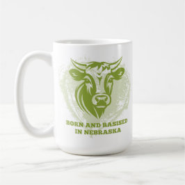 Caneca De Café Nascer de gado criado em Nebraska