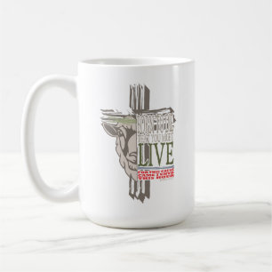 Caneca De Café nascer De Lâmpada Sacrificial Cruzada 3D Para Morr
