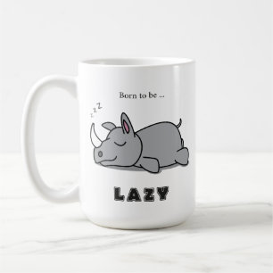 Caneca De Café Nascer de preguiça
