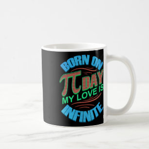 Caneca De Café Nascer De Presente De Aniversário De Pi No Dia De