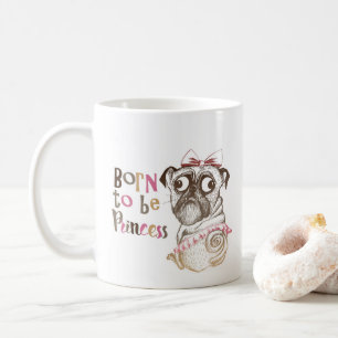 Caneca De Café Nascer De Princesa Mug