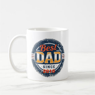 Caneca De Café Nascer de ser Pai - Mug personalizado de ano