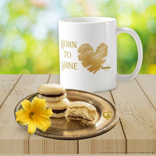 Caneca De Café Nascer de Shine Mug da Poeta Adiela Akoo