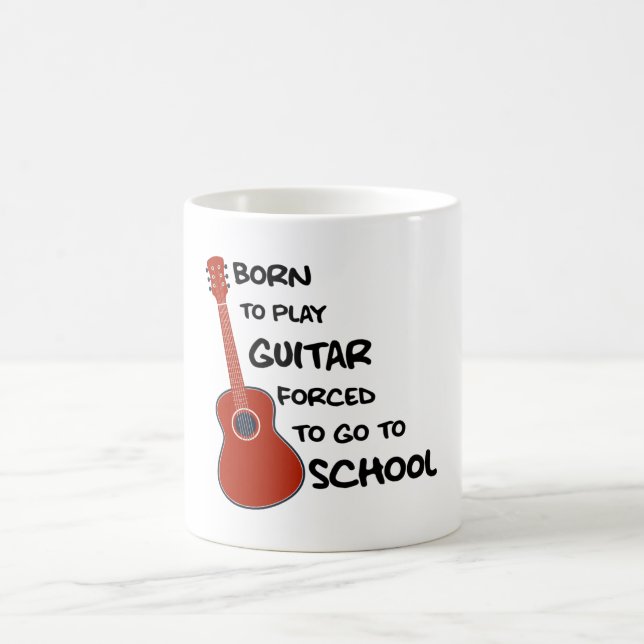 Caneca De Café Nascer De Tocar Violão Forçado A Ir Para A Escola (Centro)