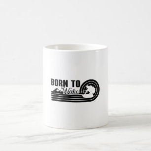 Caneca De Café Nascer De Wakeboard Para Acordar Wakeboard