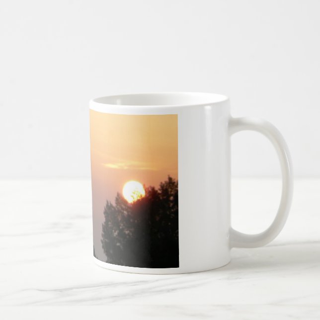 Caneca De Café Nascer do sol 2 (Direita)
